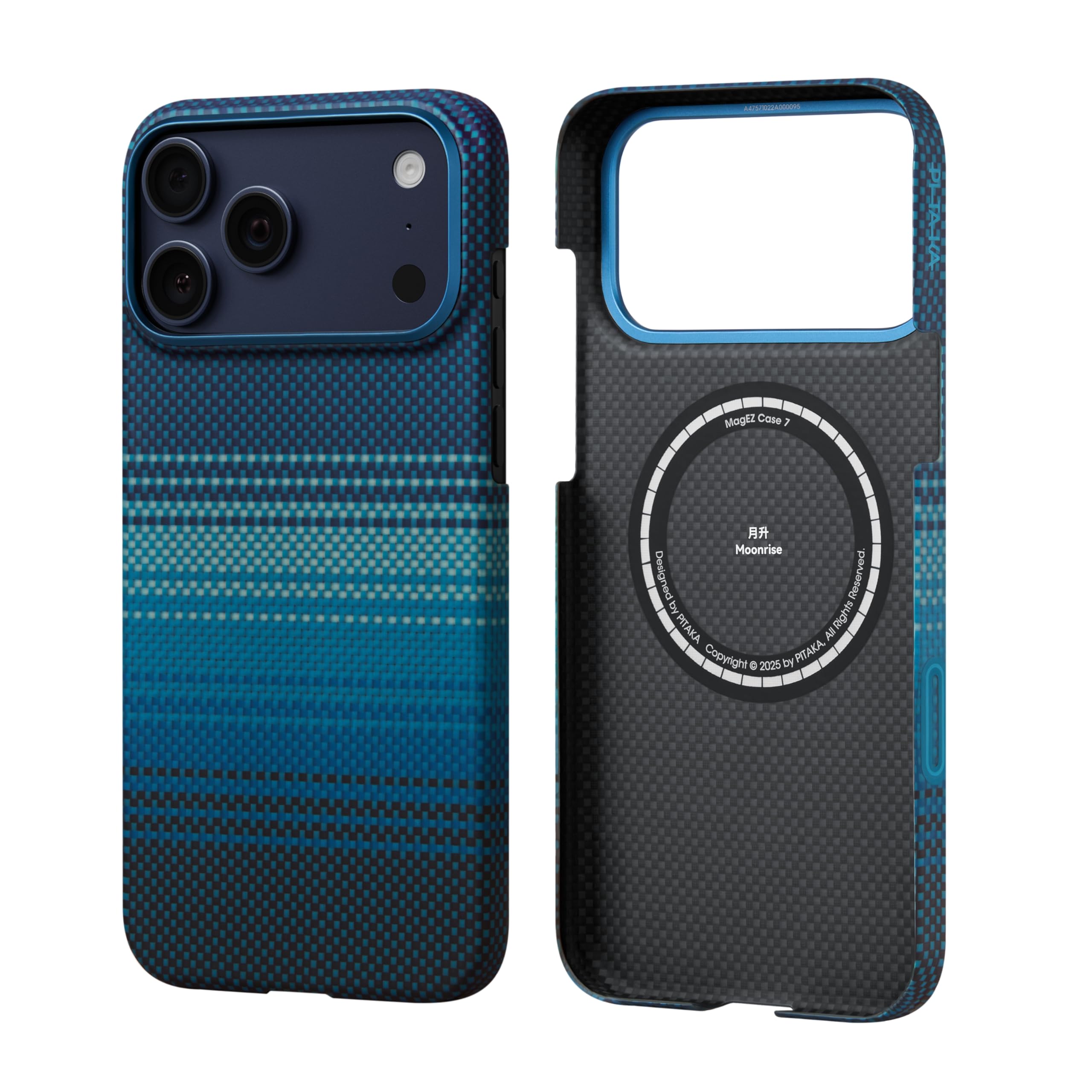 PITAKA Magnetic iPhone 17 Pro Max Aramid Fibre Case with Sensitive